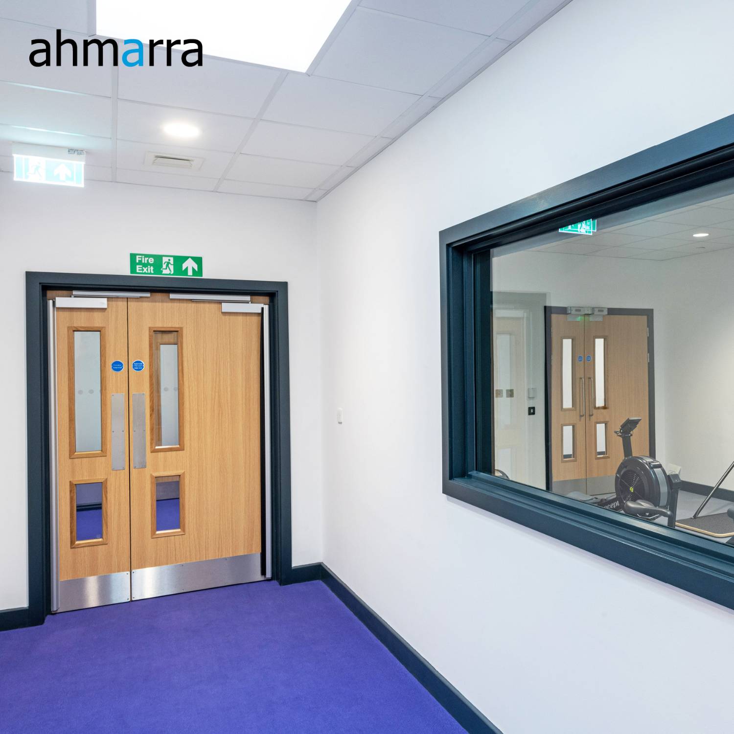 Internal Glazed Screen with Timber Frame