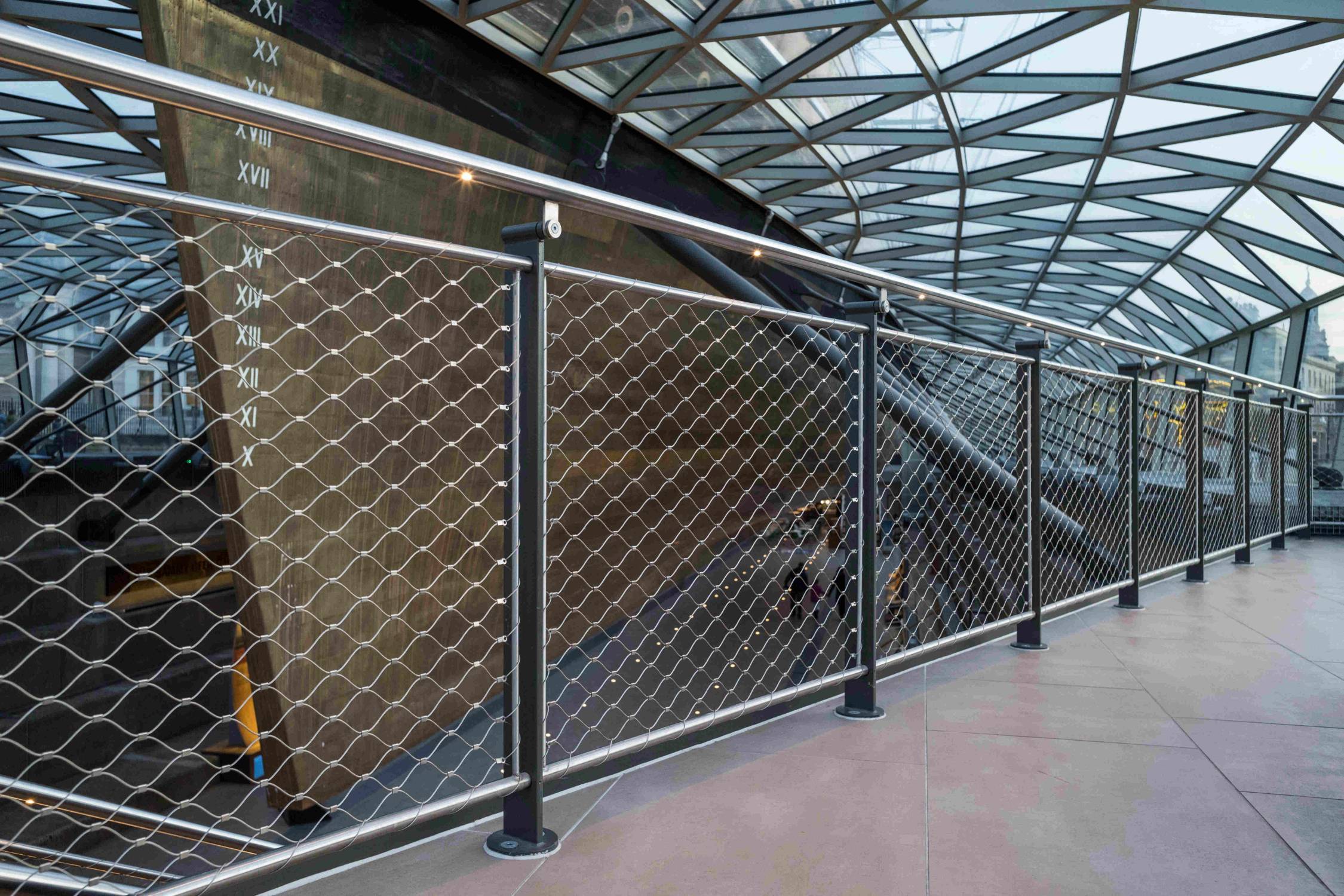 Webnet Wire Mesh Frames for Balustrade Infill | MMA Architectural ...