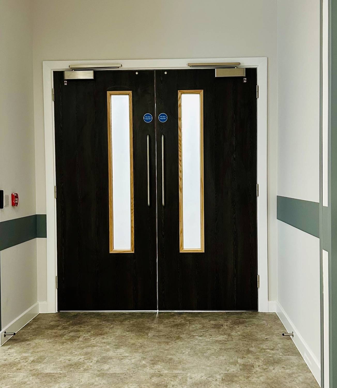 Fire Exit Steel Doors - Double - AD10 Armourdoor