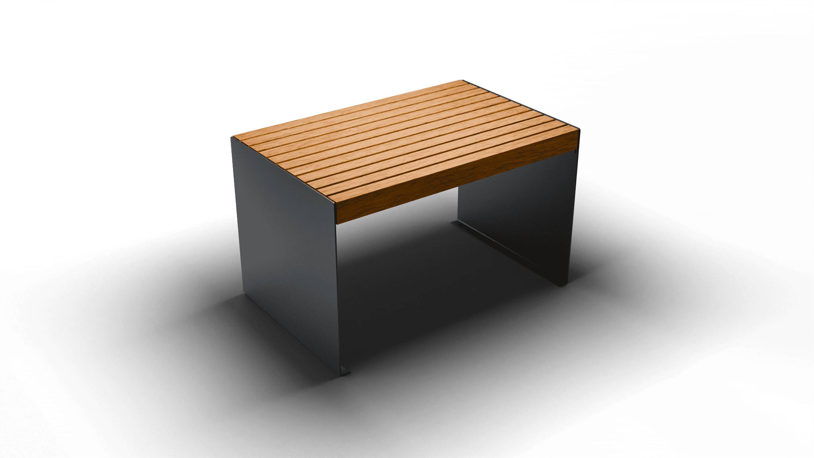 Kinley Tressa Iroko Table