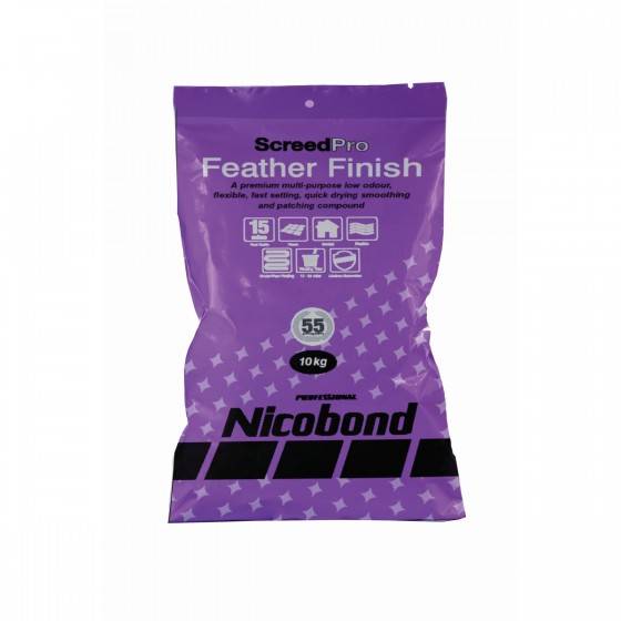 Nicobond ScreedPro Feather Finish - Smoothing and Patching Compound