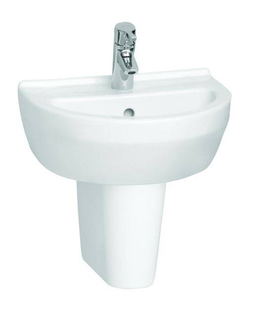 VitrA S50 Washbasin, 45 cm, Round, 5300