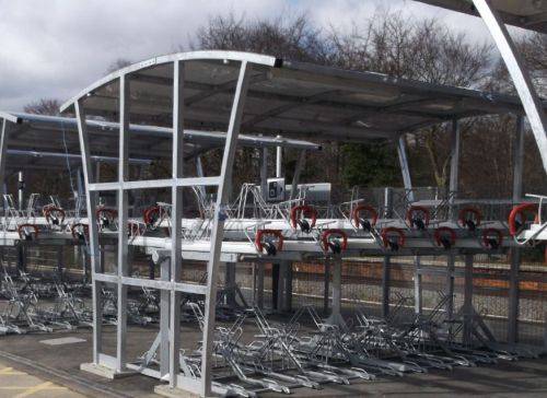 Brighton Double Two Tier Bike Shelter