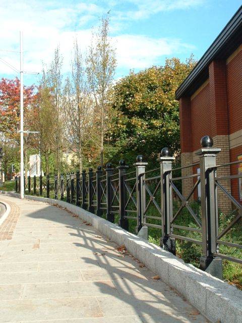 ASF Blackburn Post and Panel Railings