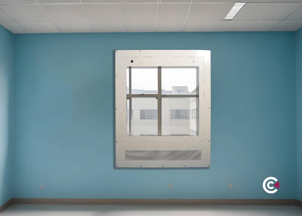 Surface Mounted Anti-ligature Window Protector