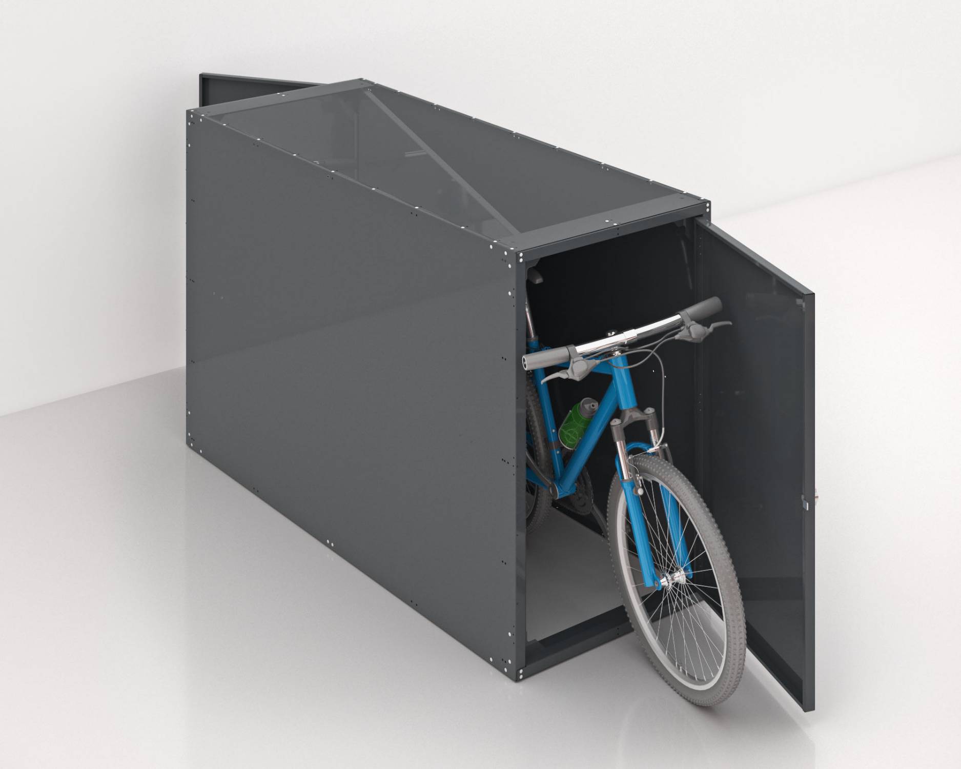 Cycla Bike Locker Horizontal – Double-Sided