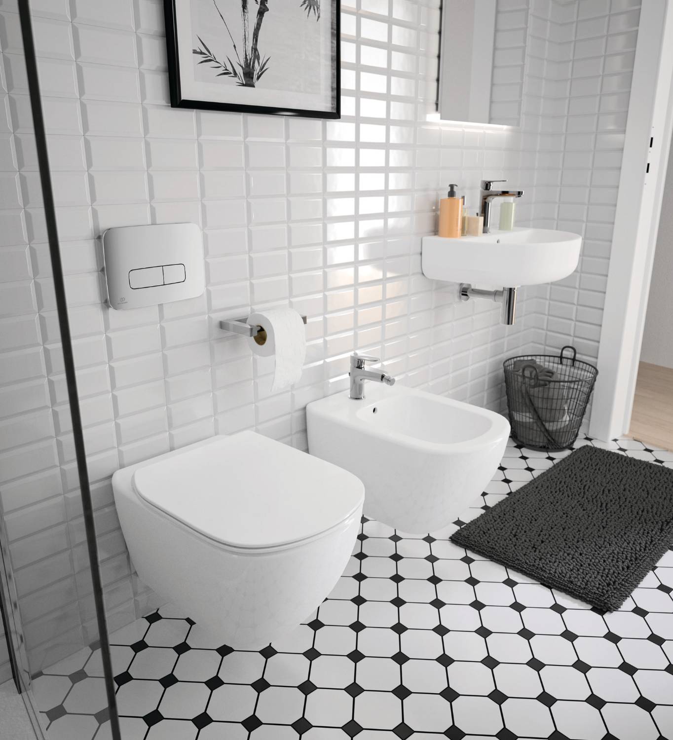 Tesi Wall Mounted Bidet 