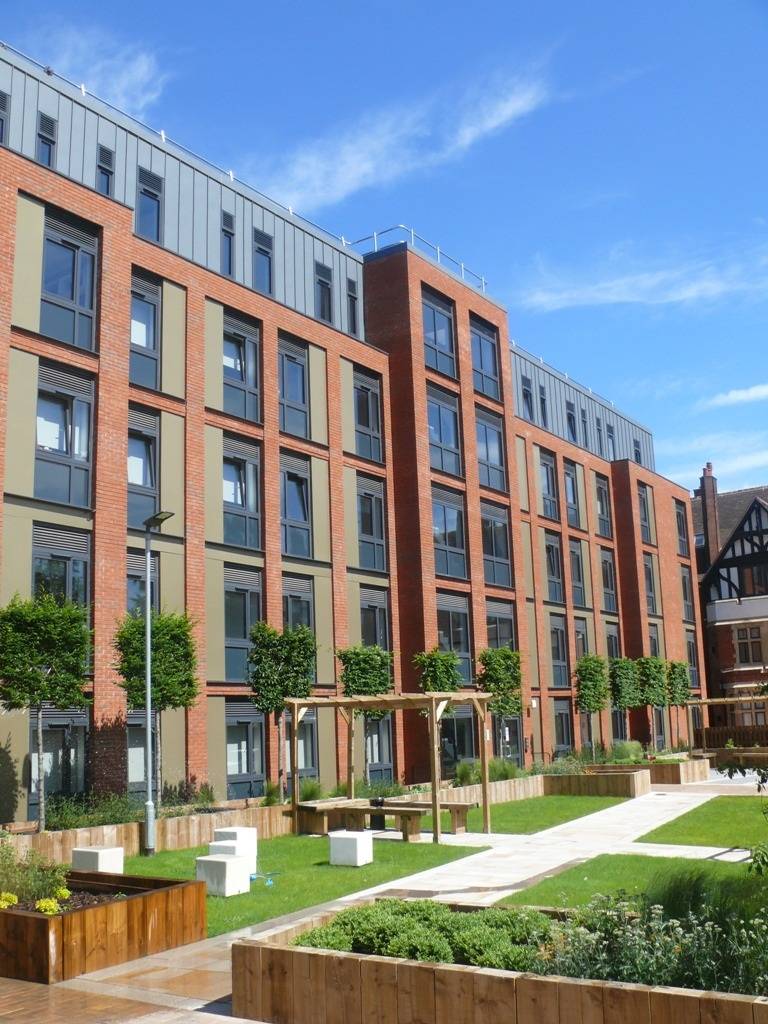 Traditional Textures Aluminium Standing Seam Facade Cladding