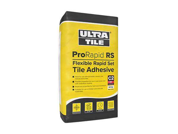 ProRapid RS: Flexible Rapid Set Tile Adhesive