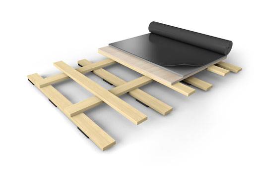 Sprung Dance floor - Harlequin WoodSpring - Vinyl Top Surface - Dance and Performance Floor