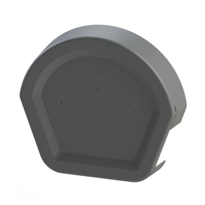 Euroverge Dry Verge Half Round Ridge Cap