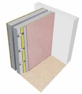 HD1040 Hush Wall System - Acoustic Wall Lining - Acoustic Wall System