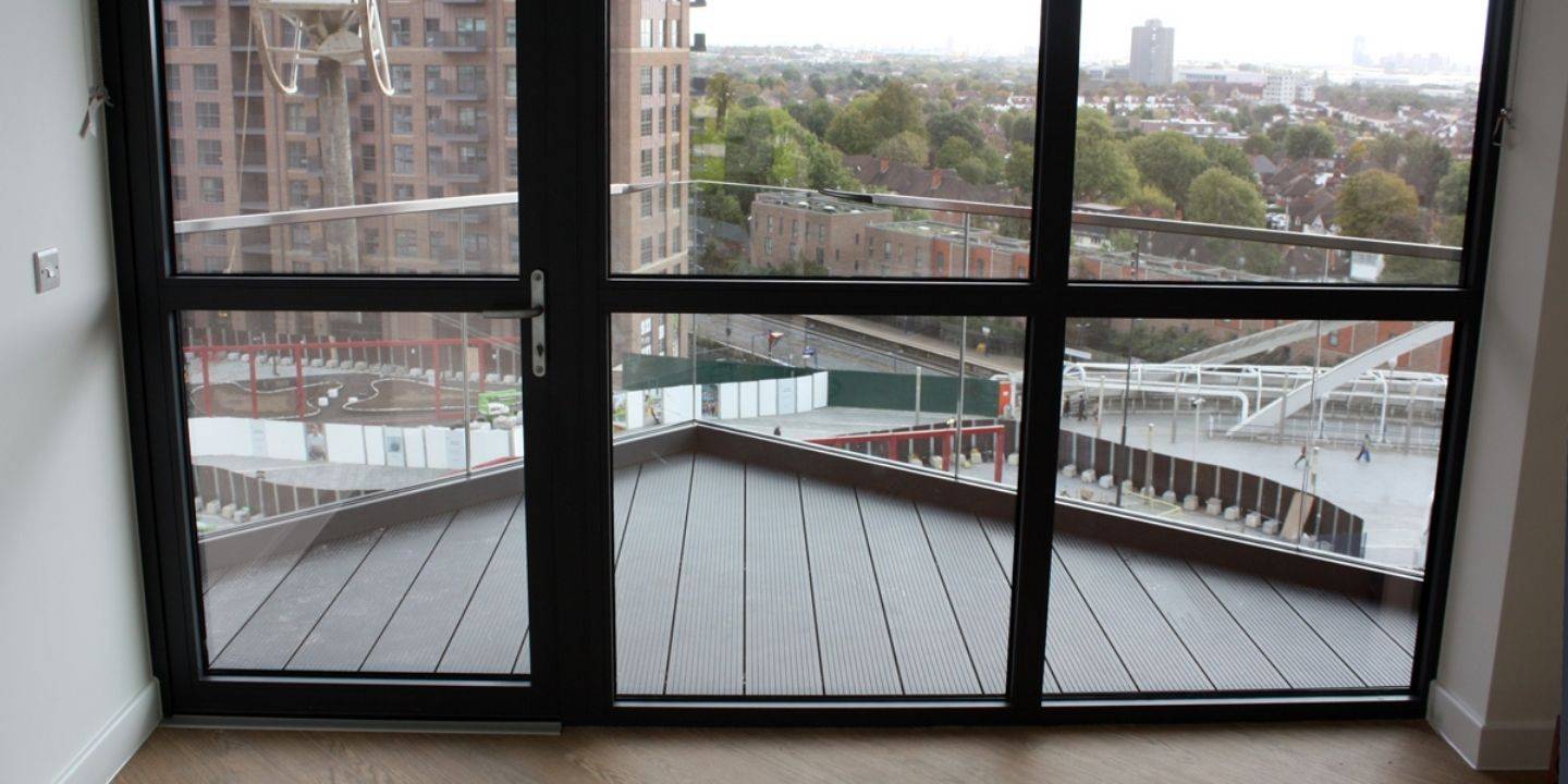 RynoAluTerrace™ Fixed-Down Aluminium Decking System for Balconies