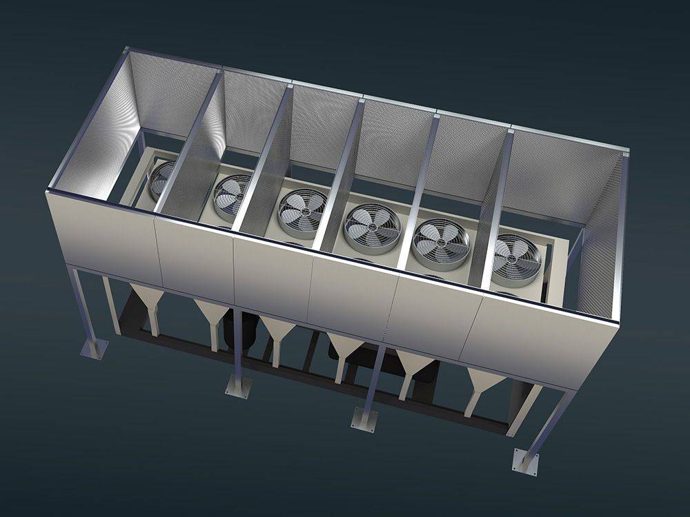 Kinetics® NOISEBLOCK™ - Chiller Stacks and Pergolas