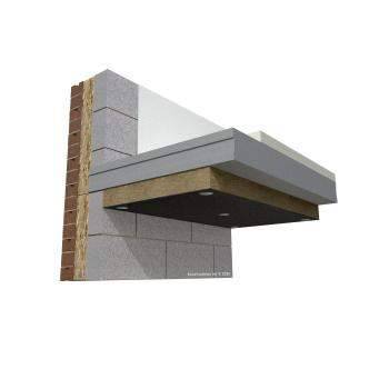 Knauf Insulation - Rocksilk® Soffit Linerboard Standard (Unfaced) - Structural Soffit Insulation