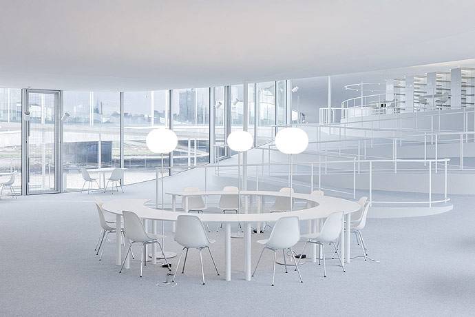 BASWA Cool - seamless acoustic plaster system with integrated radiant heating and cooling  - Acoustic plaster