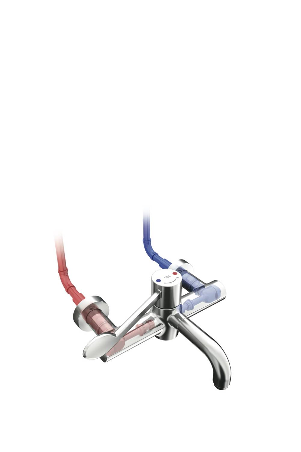 Markwik 21+ - Panel Mounted Thermostatic Basin Mixer Tap