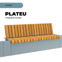 Plateu Integrated Seating - Seats and Benches