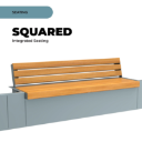 Squared Integrated Seating - Seats and Benches