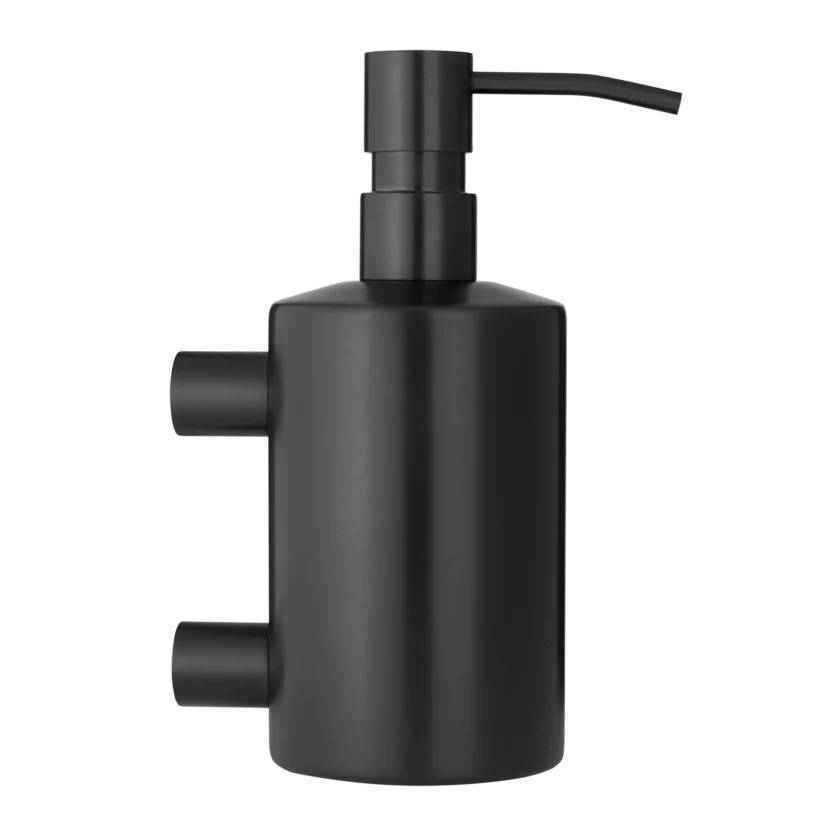 The Radius Wall Mounted Cylindrical Manual Soap Dispenser