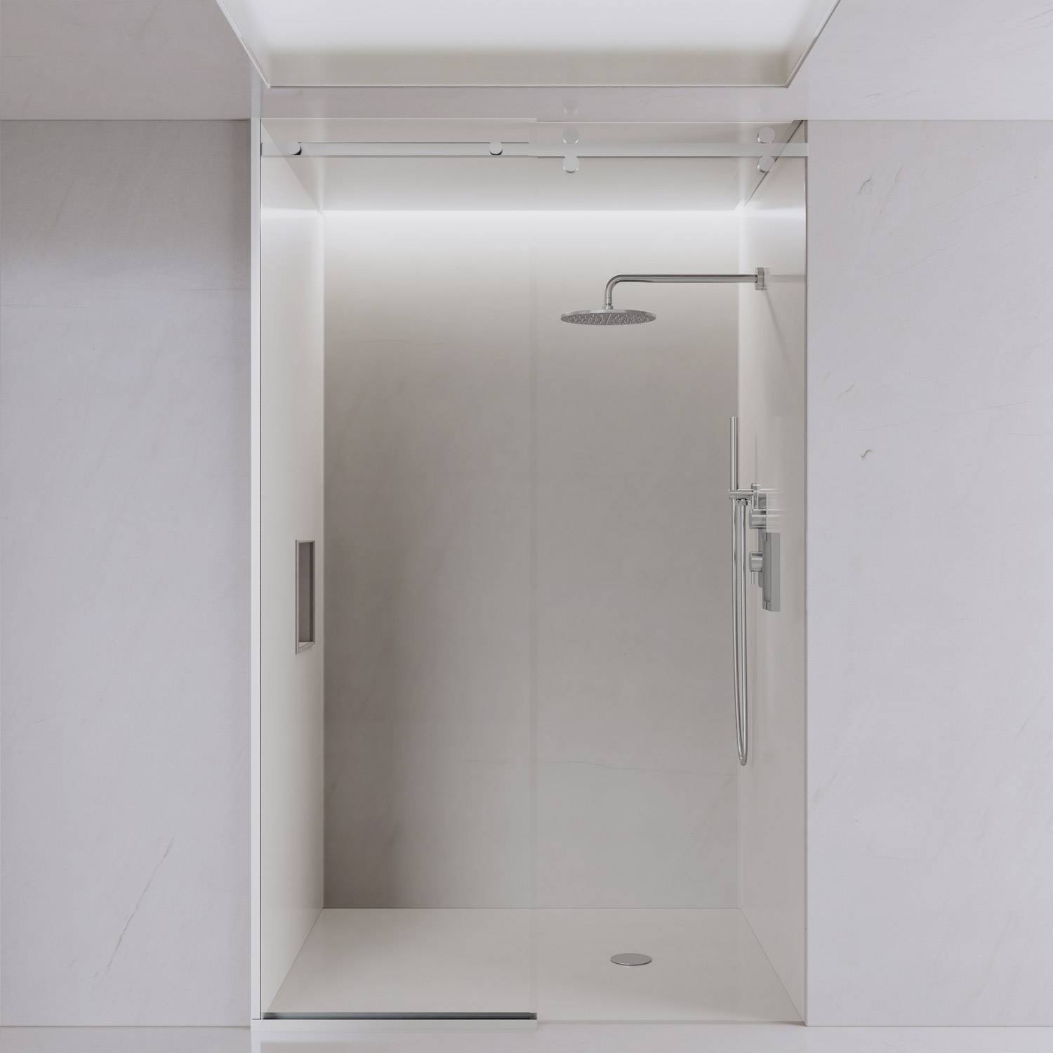 D26001 - Dolphin Sliding Door Shower Screen