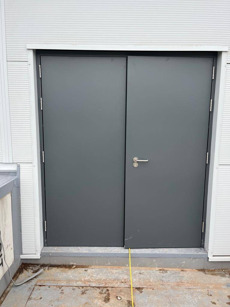 XD18 Double Steel Security Door Set