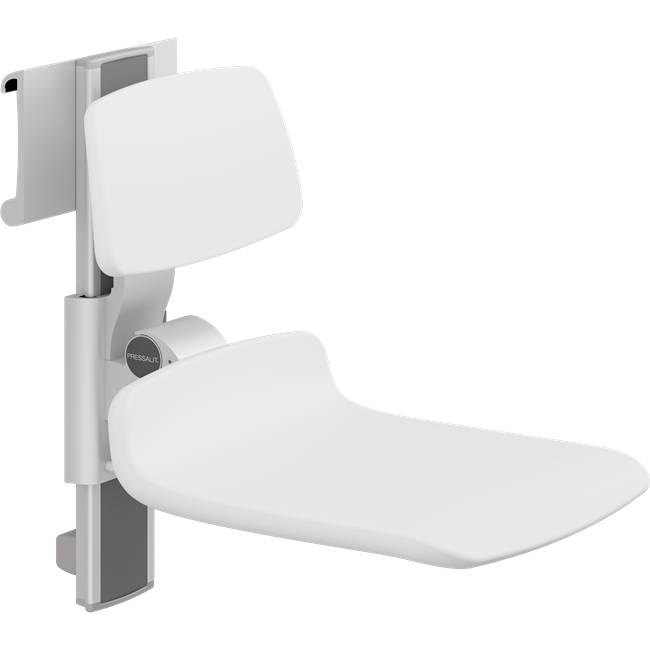 Shower seat PLUS 450 height and sideways adjustable R7454 Pressalit
