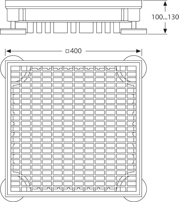 SitaGreen - Modular Inspection Shaft for Area Outlet