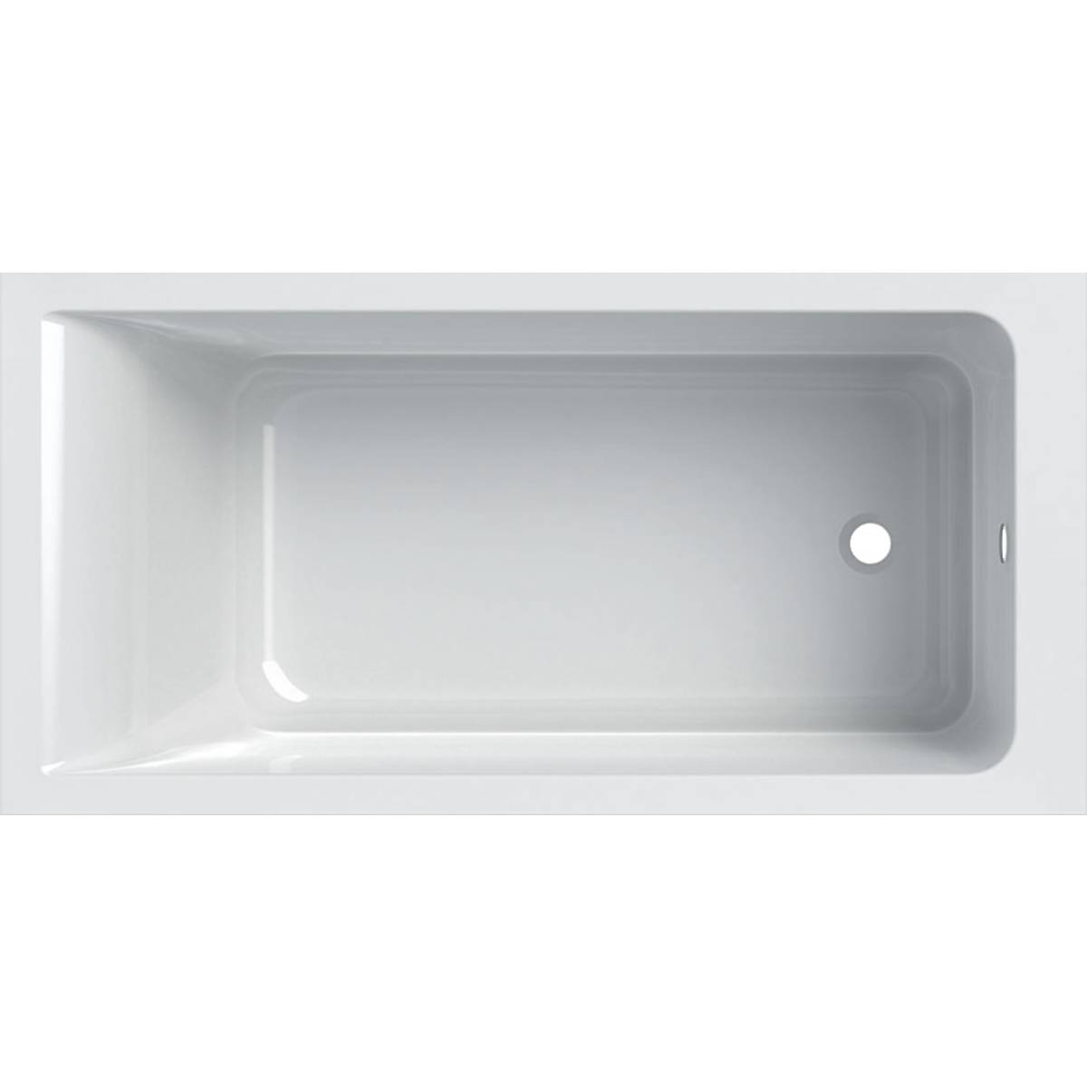 Renova Plan rectangular bathtub with feet