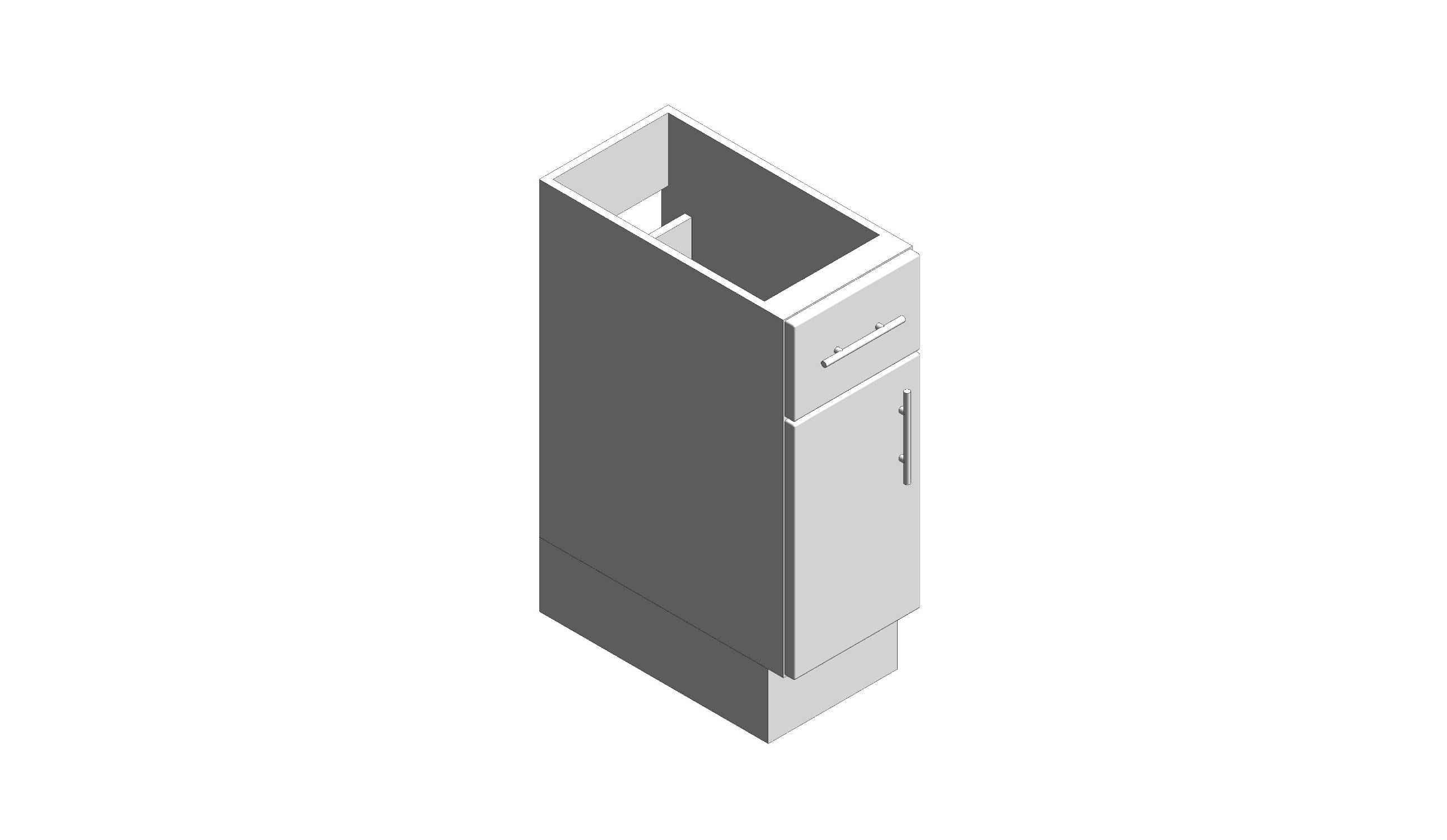 Base Unit - Single Drawer Line Unit