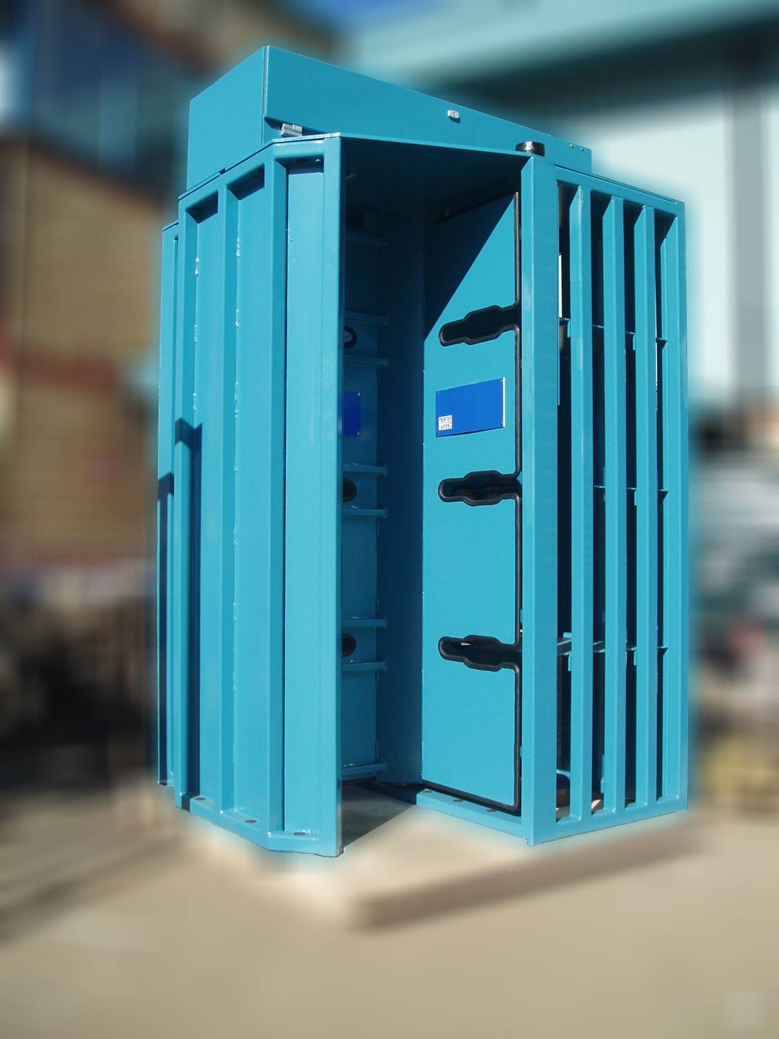 LPS1175 Security Rated Pedestrian Control Terra Diamond Turnstile, SR3