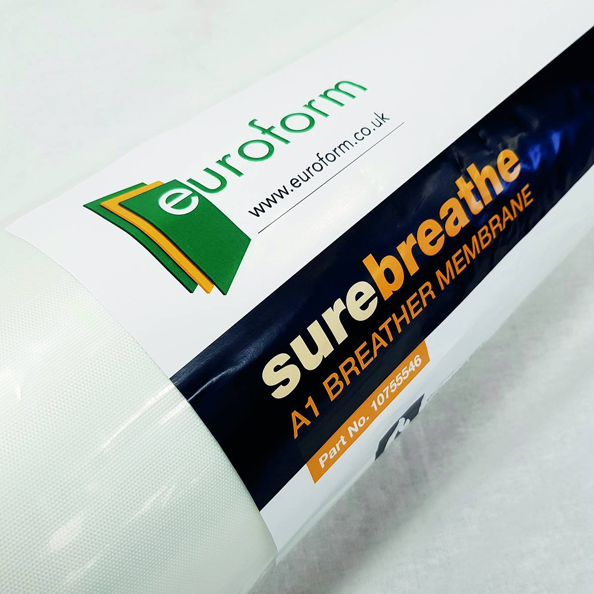SUREBREATHE® Breather Membrane System (WHITE) - Vapour-permeable Membrane