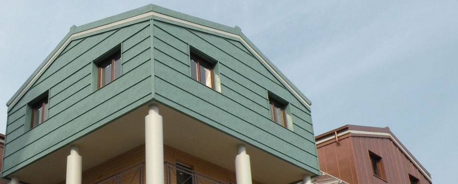 Mazzonetto Vestis ® Precoated Aluminium Fully Supported Standing Seam Roofing & Cladding - Standing Seam Roofing/ Cladding