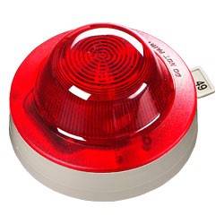Loop-powered Visual Indicator - Clear Lens Red Flash - Alarm warning light