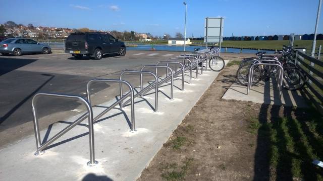 Clifton Cycle Stand - Galvanized Steel