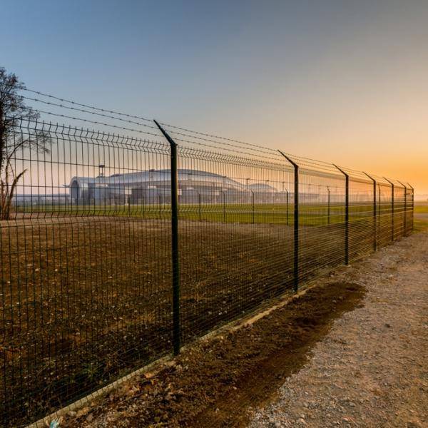 Nylofor 3D PRO + Bekafix - Metal mesh fence panel