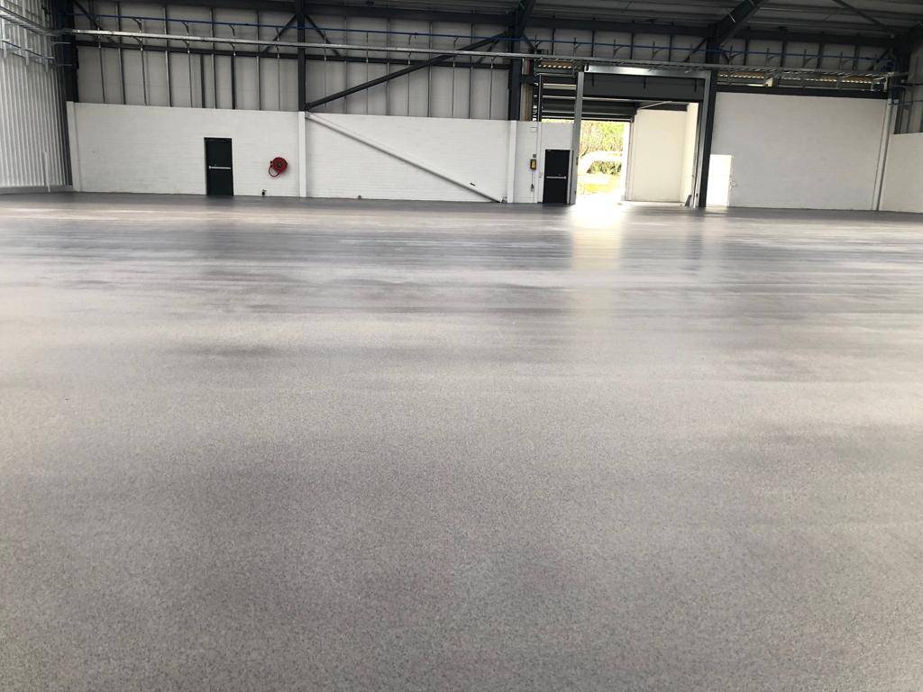 Resin flooring system HACCP certified - Trazcon® 2 mm SL System (Smooth)