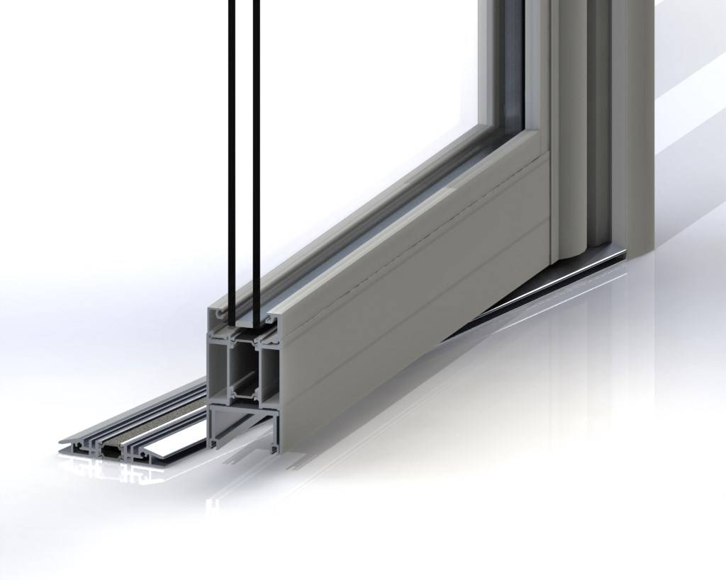 TD68 Thermal Door and Shopfront - Aluminium Doorset