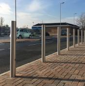 Plain Bollard Stainless - Round