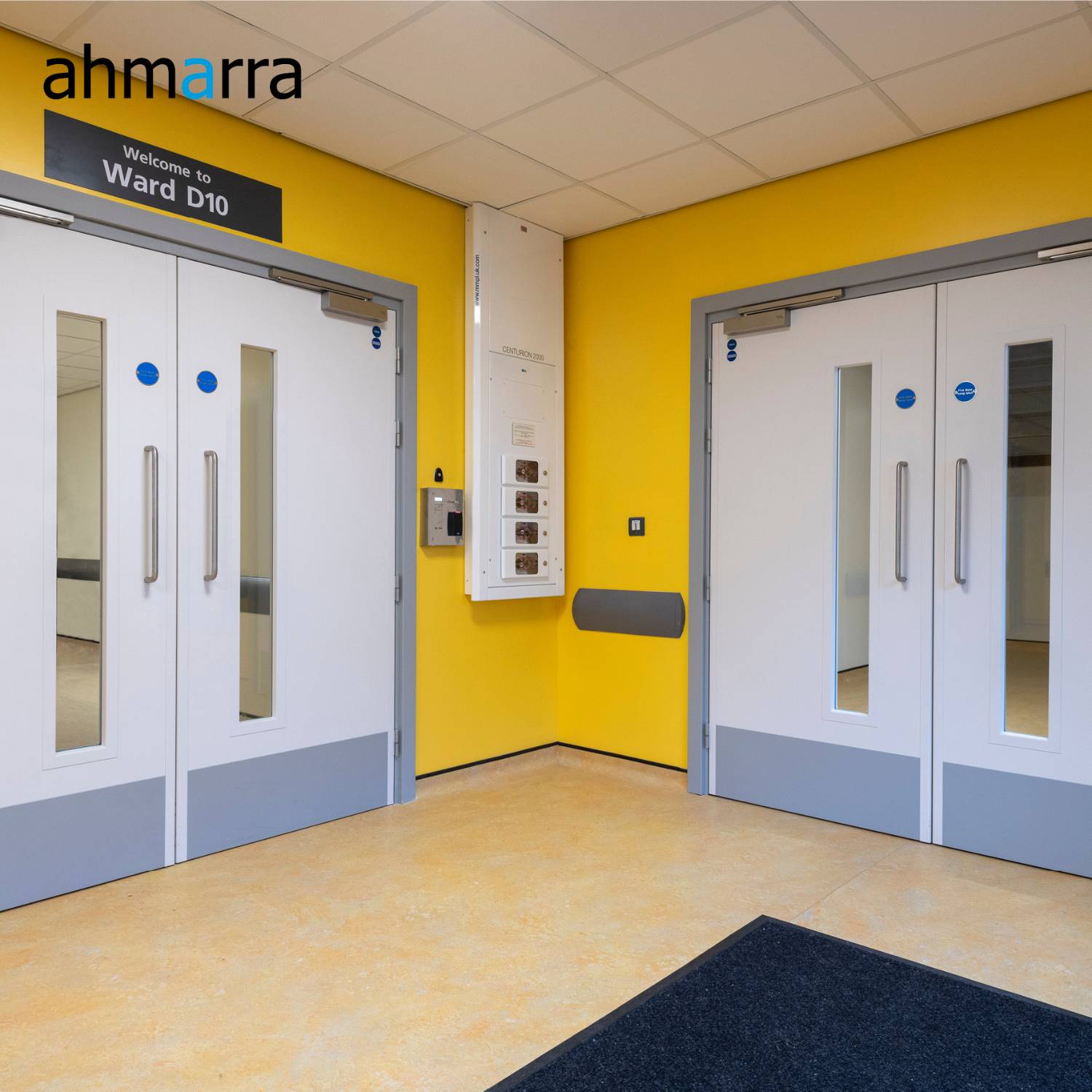 Double Fire Doors - Single Action | Hospital Doors - Timber Doorsets 