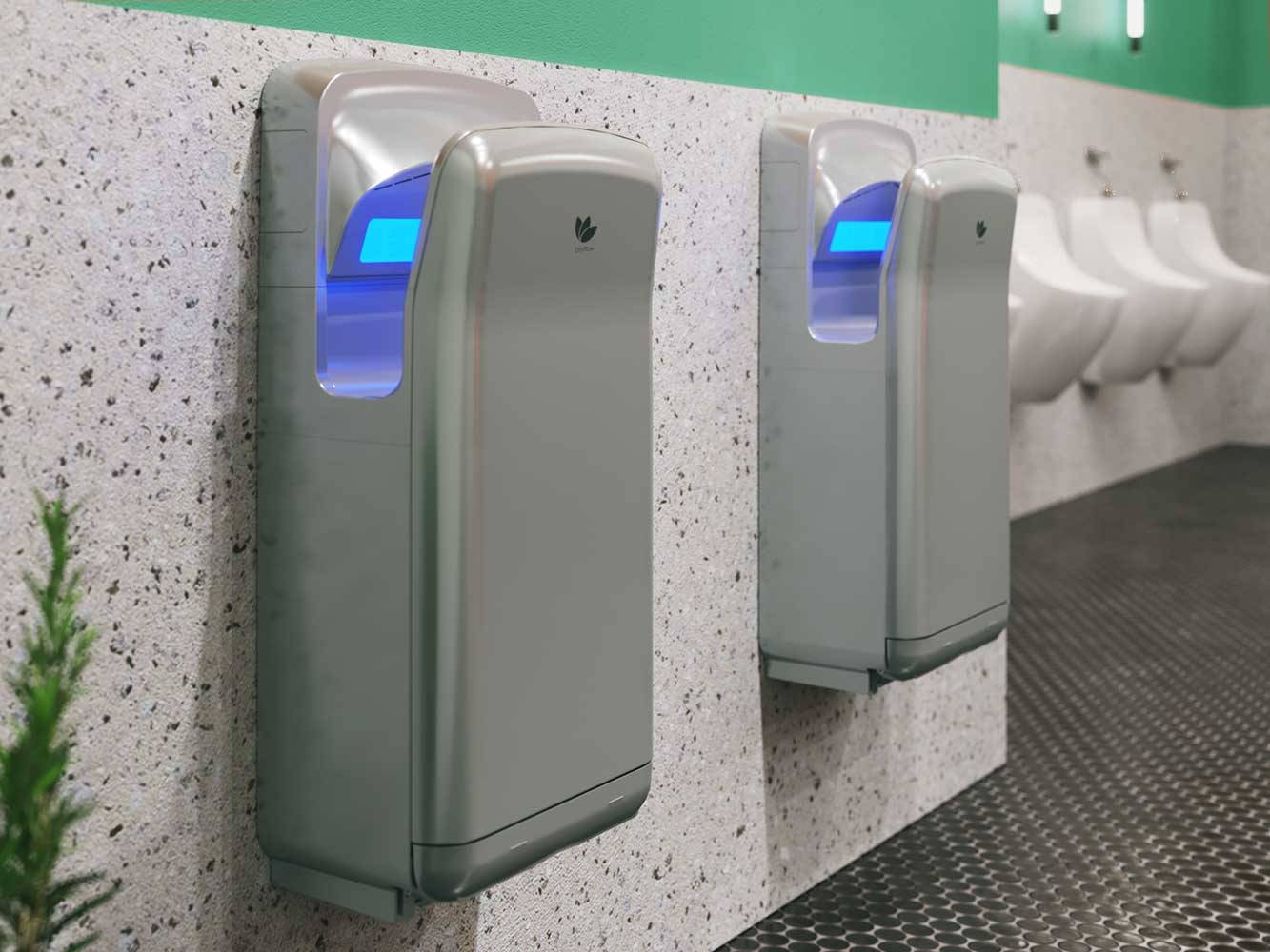 Dryflow® Jet Force Plus Hand Dryer With HEPA Filter