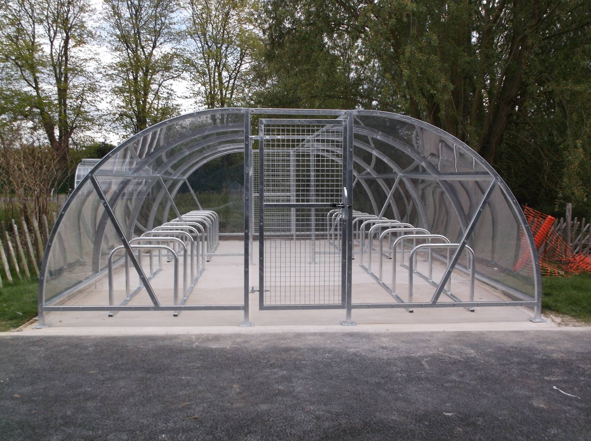 Canterbury Compound Bike Shelter