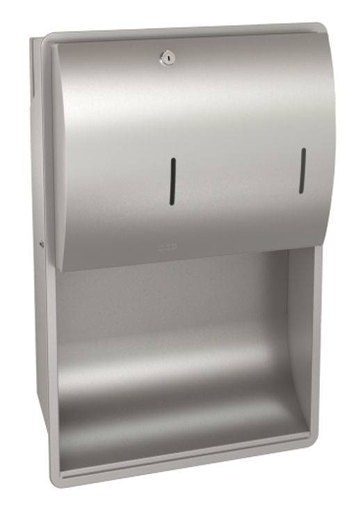 Combination paper towel and soap dispenser - STRX601E
