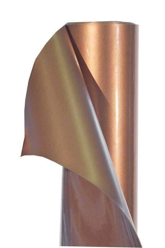 Flagon SR Silver Art Glossy - Single ply mechanically fixed warm roof system with silver look