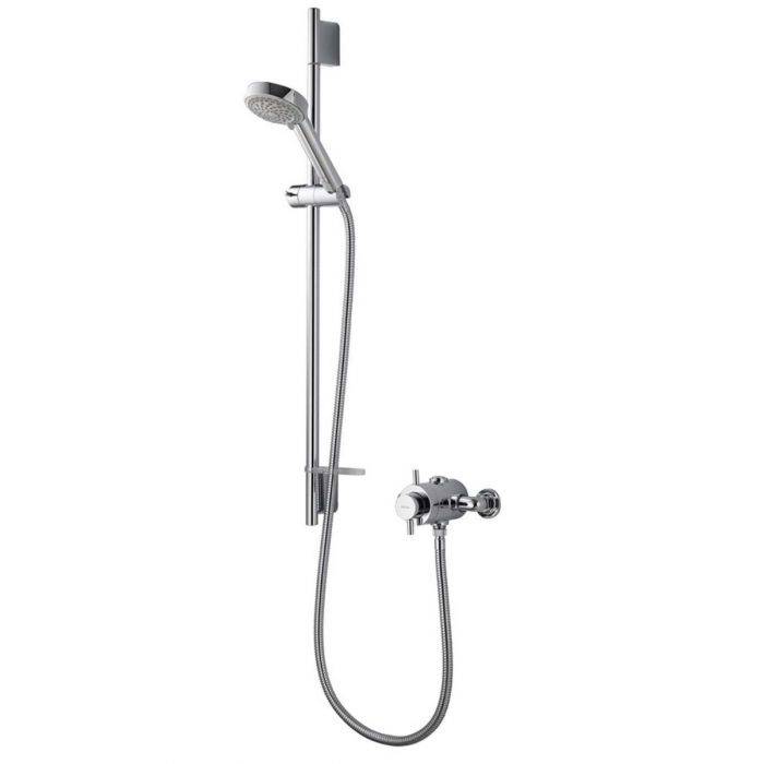 Aspire DL Exposed Mixer Shower With Adjustable Head