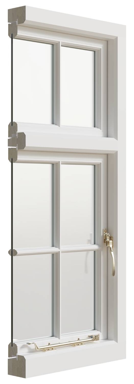 Vacuum Glazed Traditional Casement Windows - Timber Casement Window