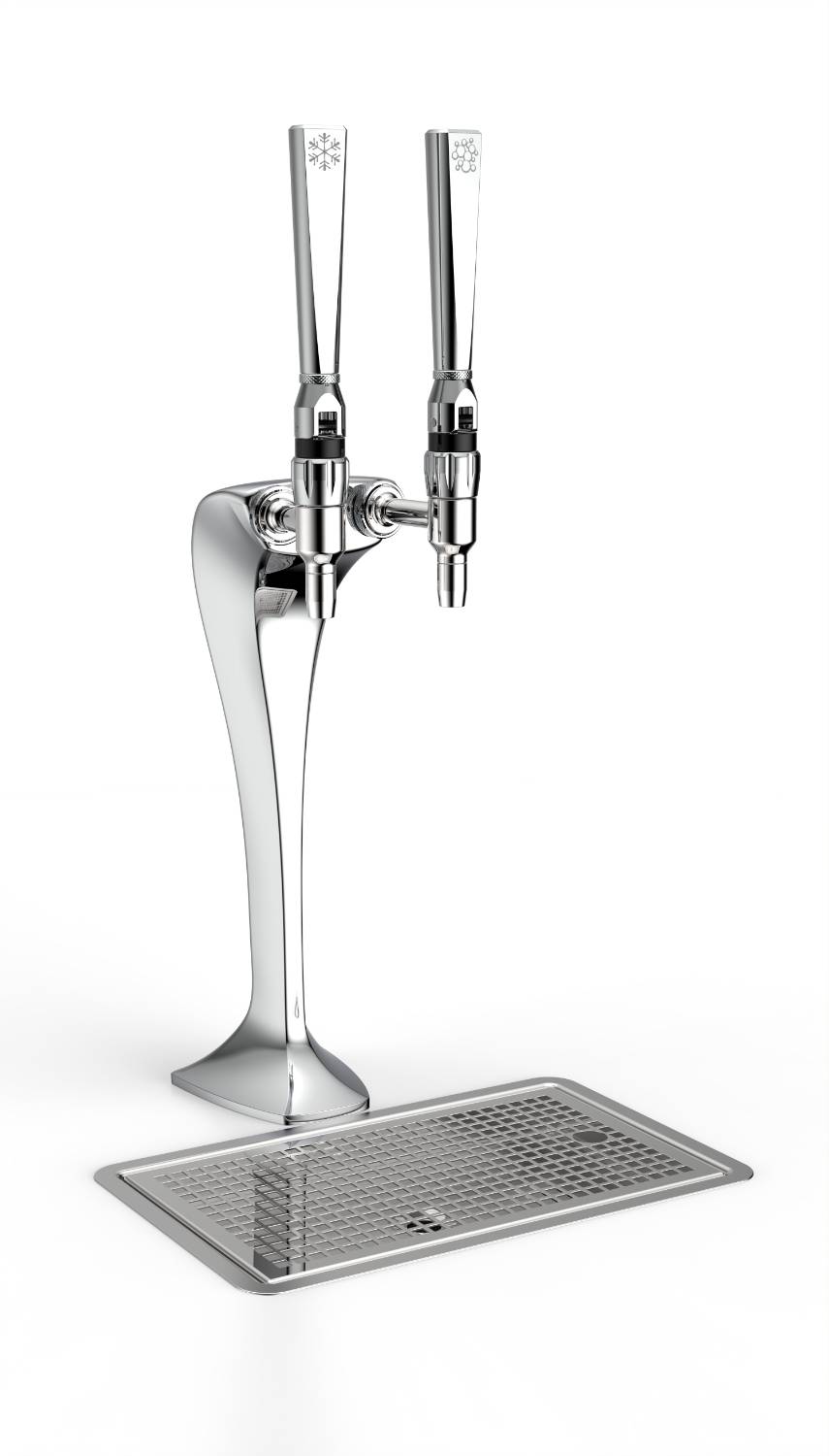 Aqua Bottle Filler - Chilled & Sparkling - Bar style (120 litres) - Mechanical Bottle Filler 120 L