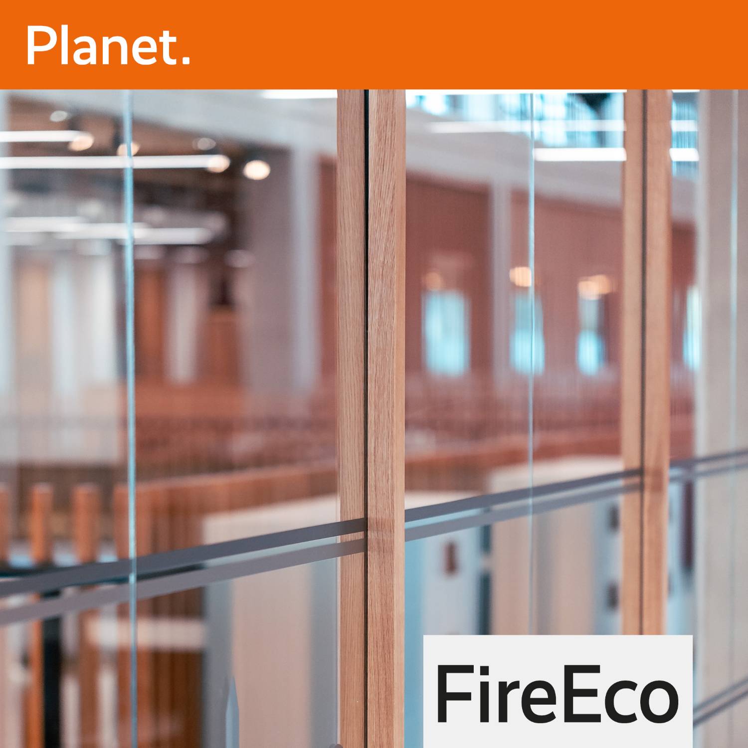 FireEco Ei30 Double Glazed Fire Rated Partition System