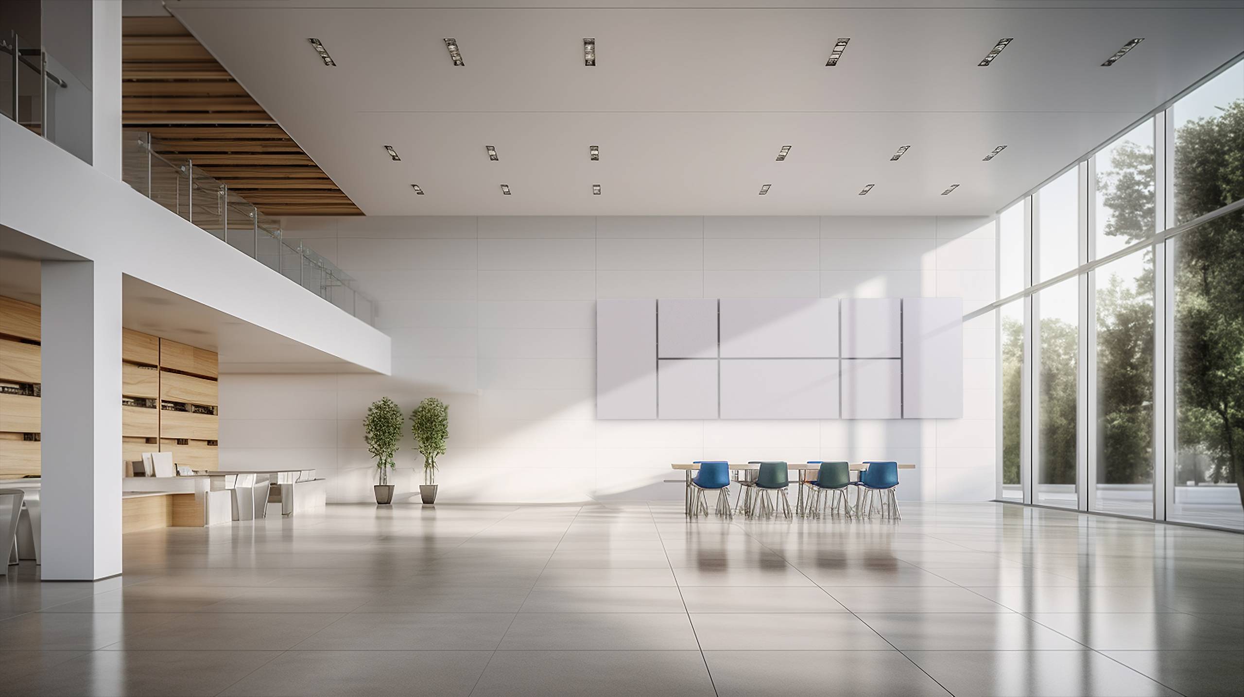 Sonify by Zentia – Sonify Gridded Wall Absorber (Square) - Sound Absorption Panels