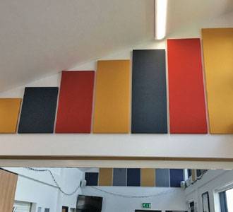 Acoustic Wall & Ceiling Panels - Isocheck Reverb Panels - Panel to absorb sound energy